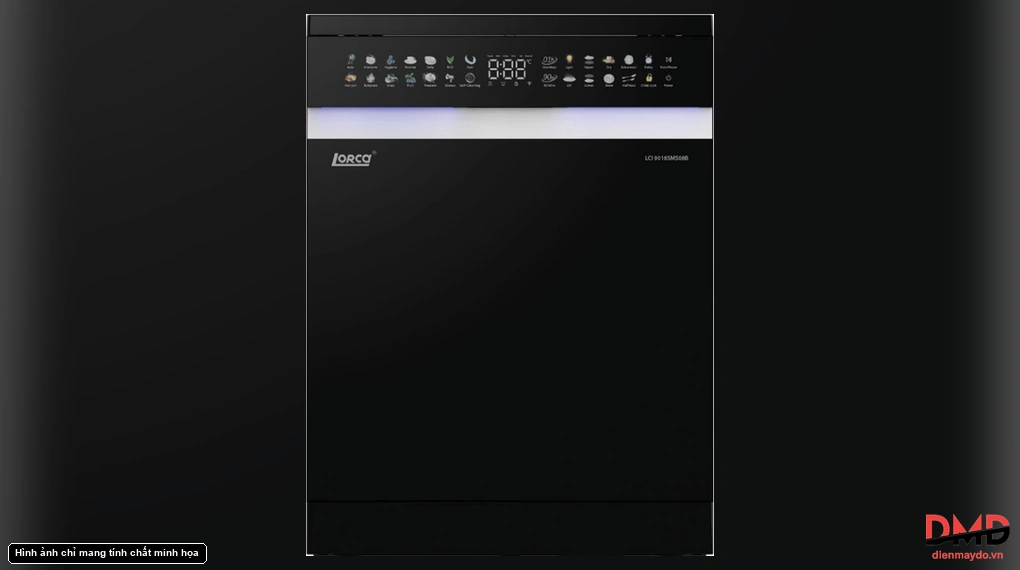 Máy rửa bát 15 bộ Lorca LCI 9018SMS08B