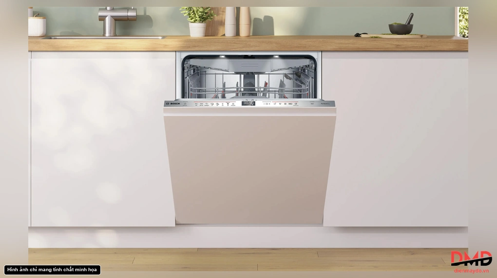 Máy rửa bát bán âm Bosch SMV6ZCX16E