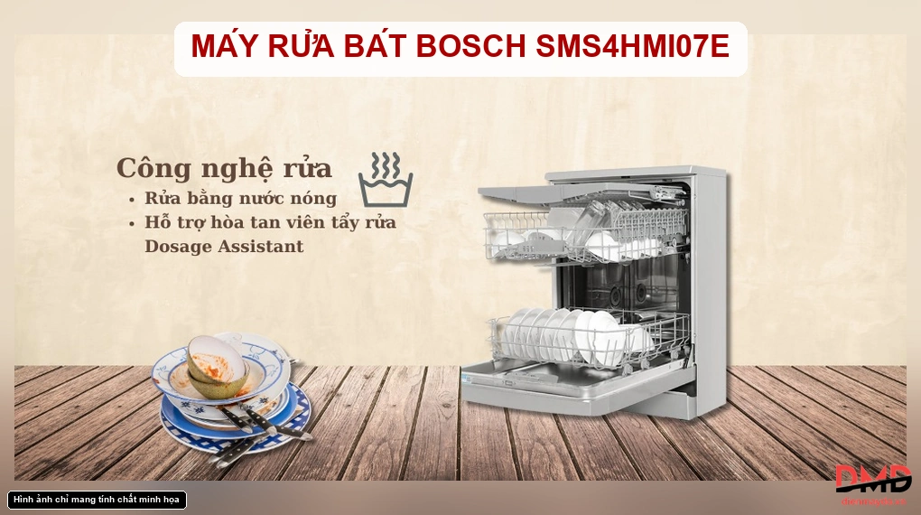Máy rửa bát Bosch SMS4HMI07E