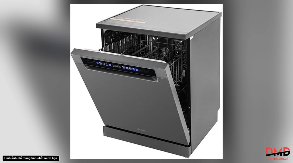 Máy rửa bát độc lập Aqua ADWA15-686BK3VN