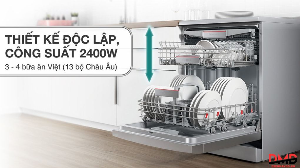 Máy rửa bát độc lập Bosch SMS4ECI26E