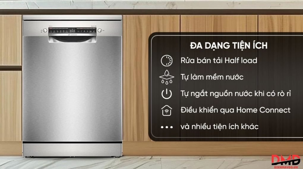 Máy rửa bát độc lập Bosch SMS4EVI04E