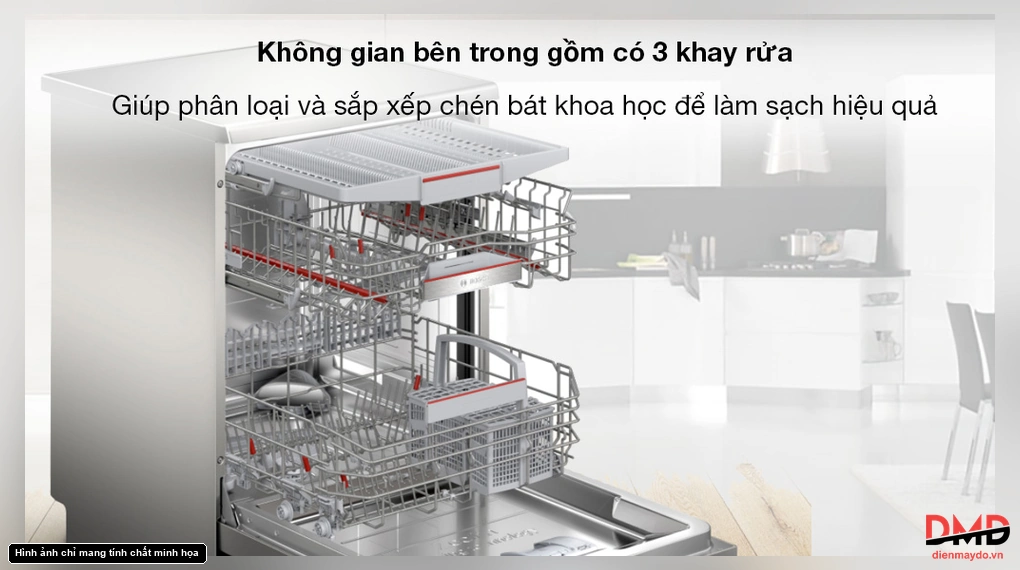 Máy rửa bát độc lập Bosch SMS6ZCI37Q