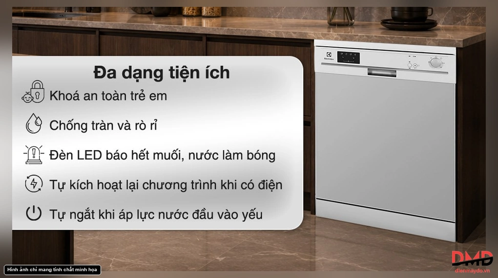 Máy rửa bát độc lập Electrolux EFF1360VSA