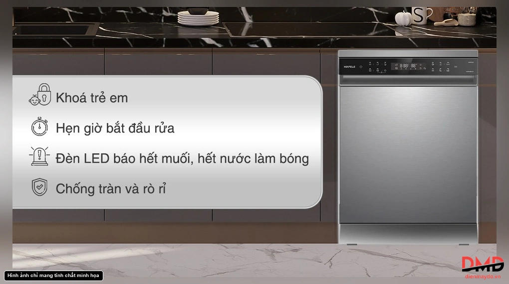 Máy rửa bát độc lập Hafele HDW-F6012S