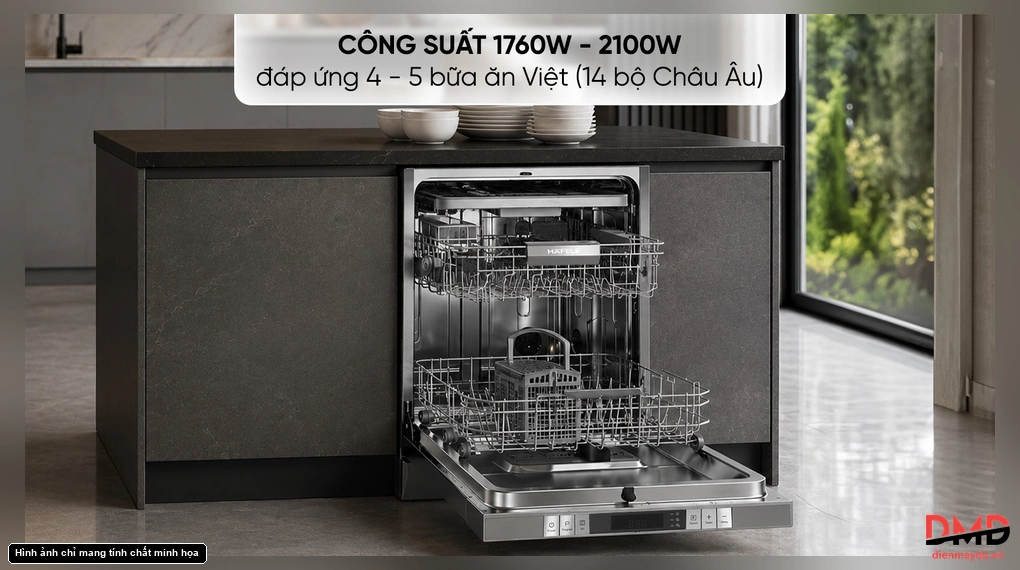 Máy rửa bát độc lập Hafele HDW-F602TS