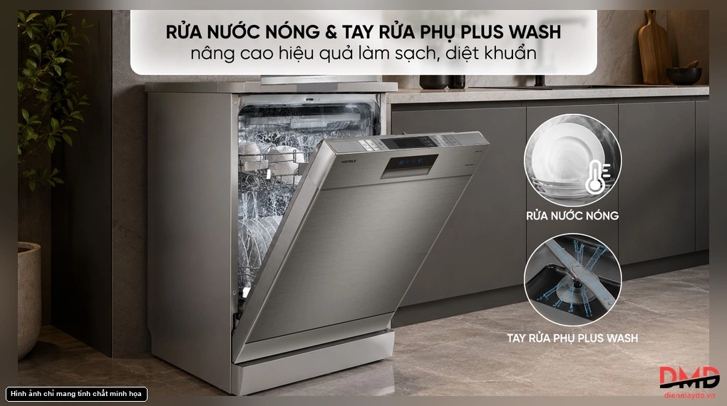 Máy rửa bát độc lập Hafele HDW-F602TS