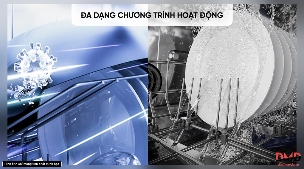 Máy rửa bát độc lập Hafele HDW-F602TS