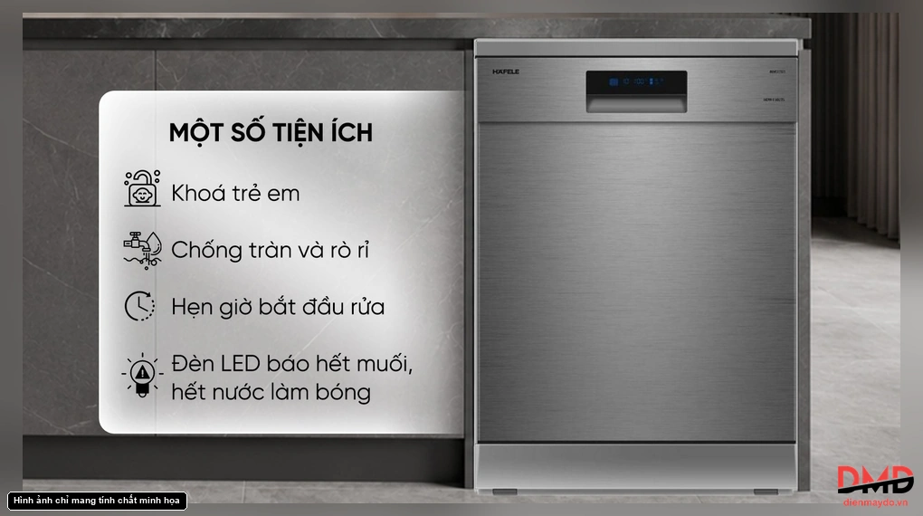 Máy rửa bát độc lập Hafele HDW-F602TS