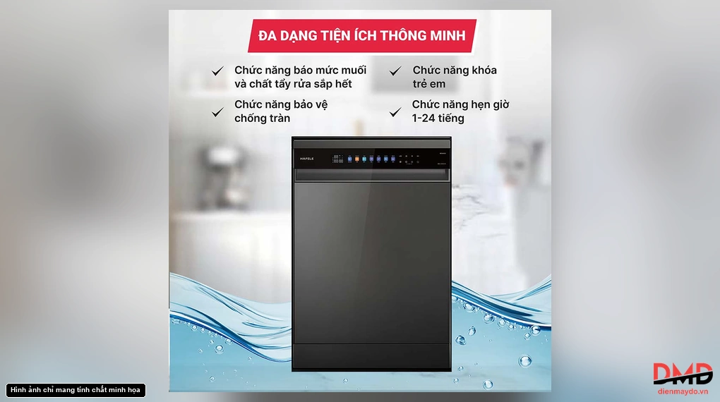 Máy rửa bát độc lập Hafele HDW-F6031G