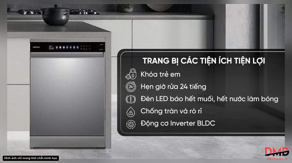 Máy rửa bát độc lập Hafele HDW-F6053S