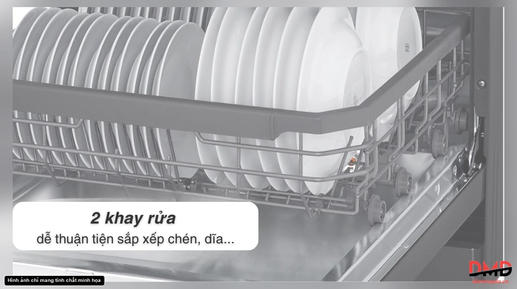 Máy rửa bát độc lập Hitachi HDF-F146VX