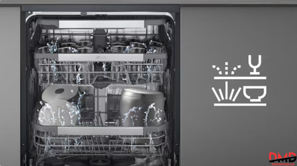 Máy rửa bát độc lập LG LDN14BLA5