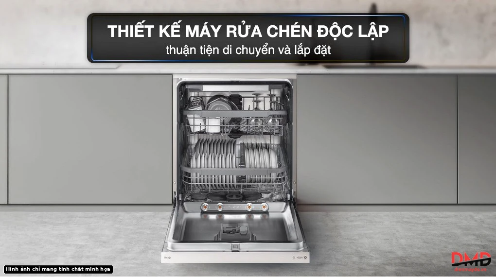 Máy rửa bát độc lập LG LDT14BGA3
