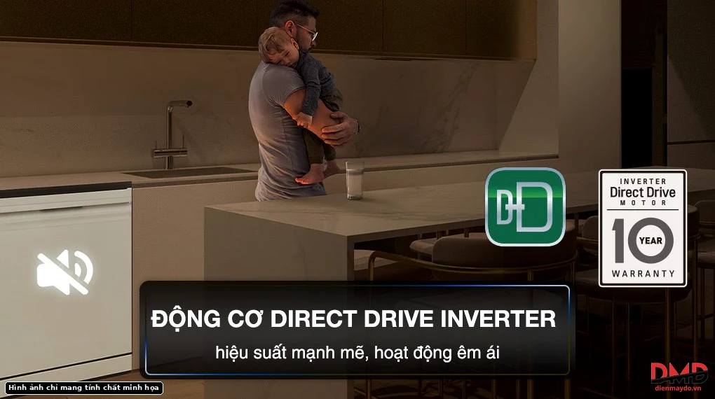 Máy rửa bát độc lập LG LDT14BGA3