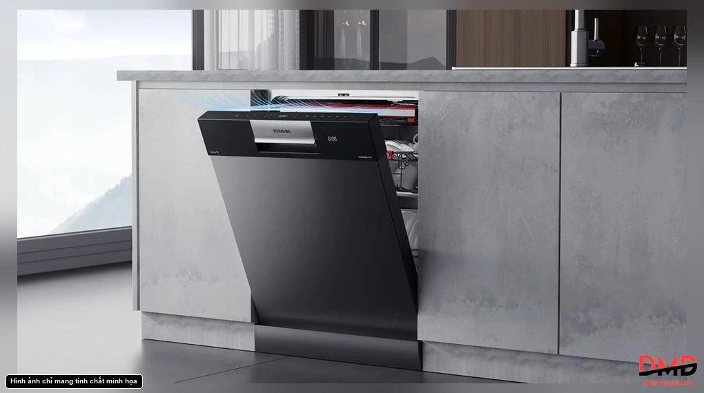 Máy rửa bát độc lập Toshiba DW-15F7(G)-VN