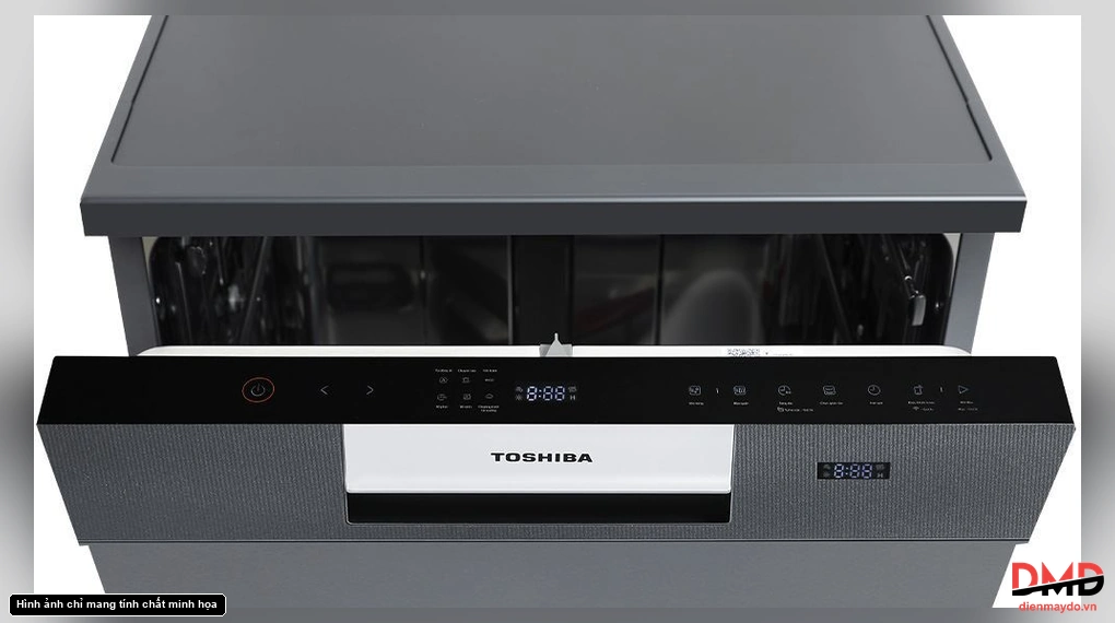 Máy rửa bát độc lập Toshiba DW-15F7(G)-VN