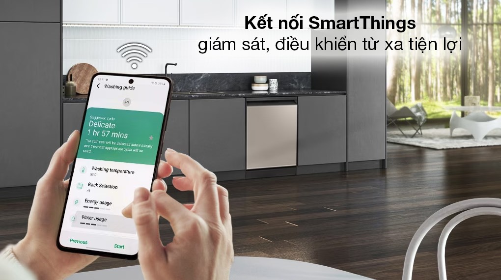 Máy rửa bát Samsung Bespoke DW60CB750FAPSV