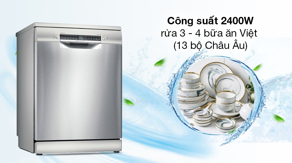 Máy rửa bát độc lập Bosch SMS4EKI06E