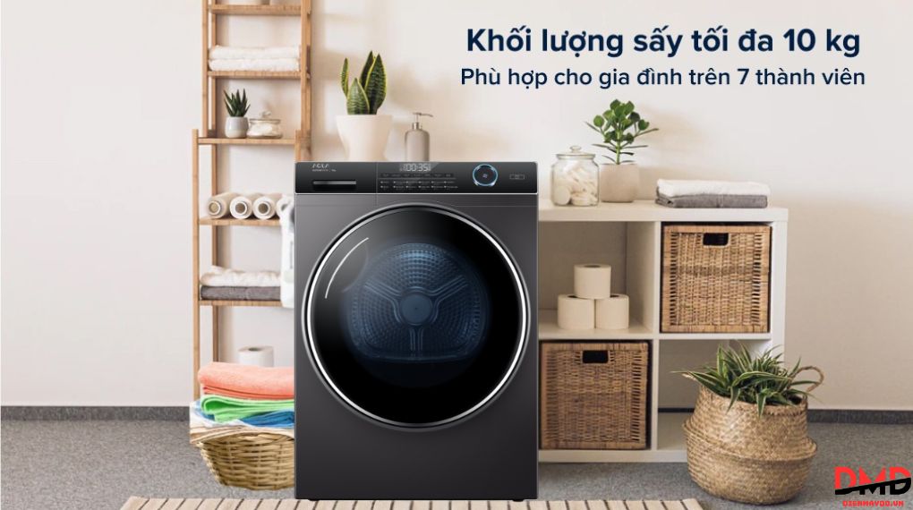Máy sấy bơm nhiệt Aqua 10 kg AQH-H1000J.PS