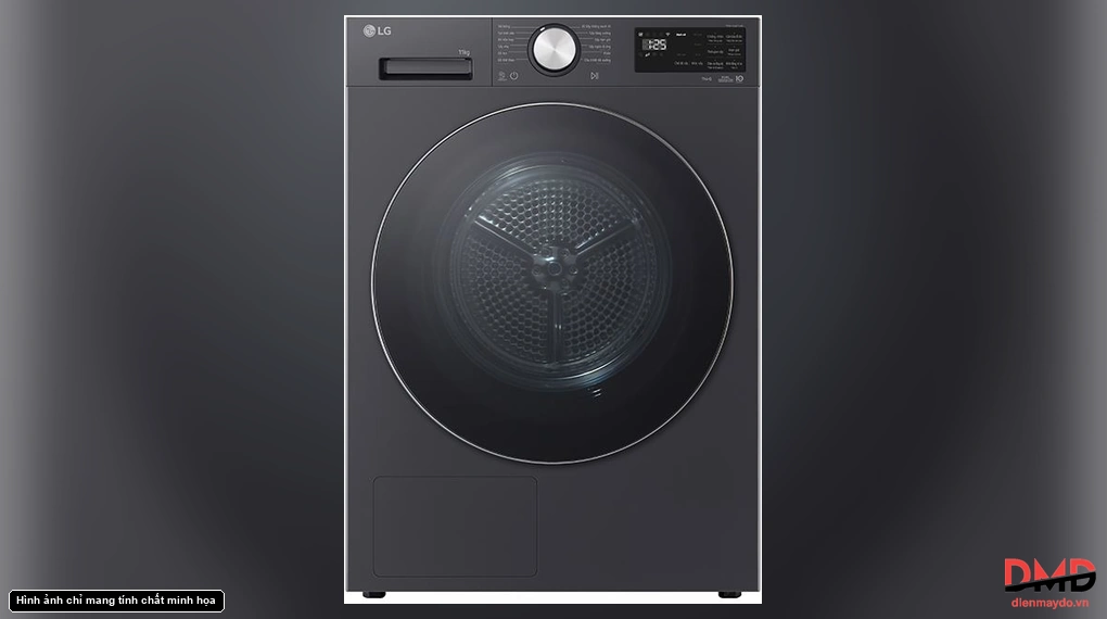 Máy sấy bơm nhiệt LG 11 kg RX11VHP5G1