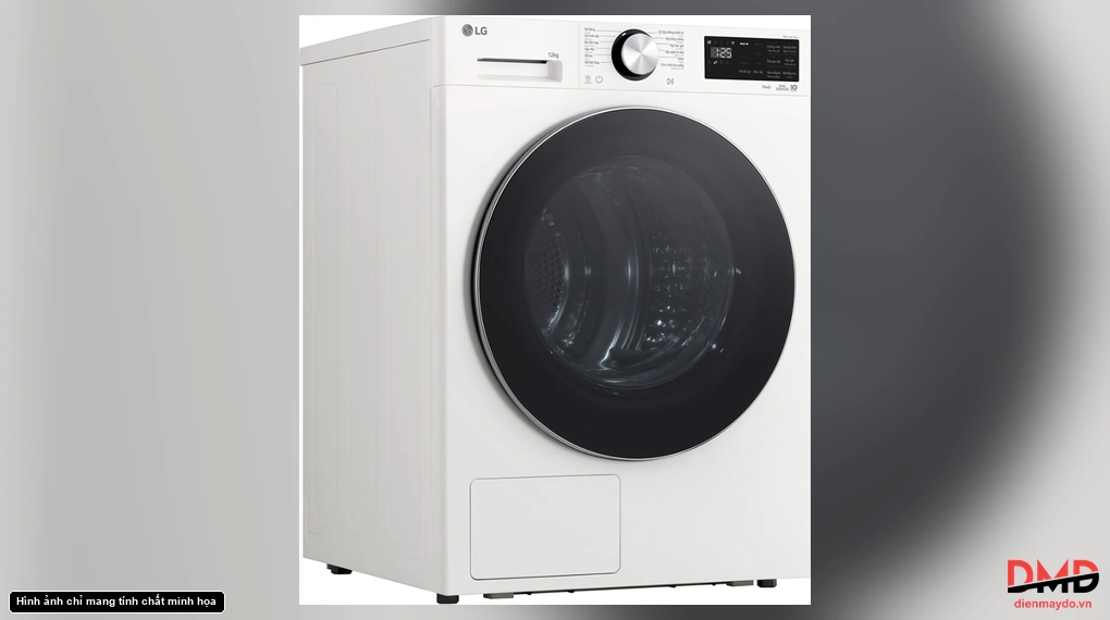 Máy sấy bơm nhiệt LG Inverter 12 kg RX12VHP5WB