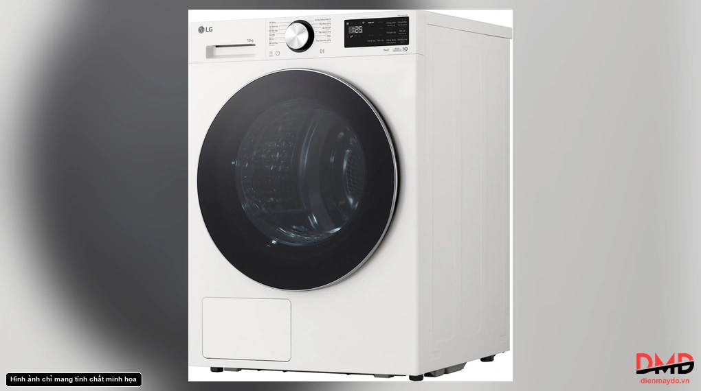 Máy sấy bơm nhiệt LG Inverter 12 kg RX12VHP5WB