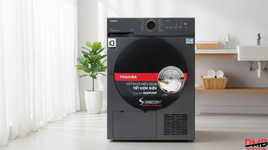 Máy sấy bơm nhiệt Toshiba 8 kg TD-T21B90HWV(MG)