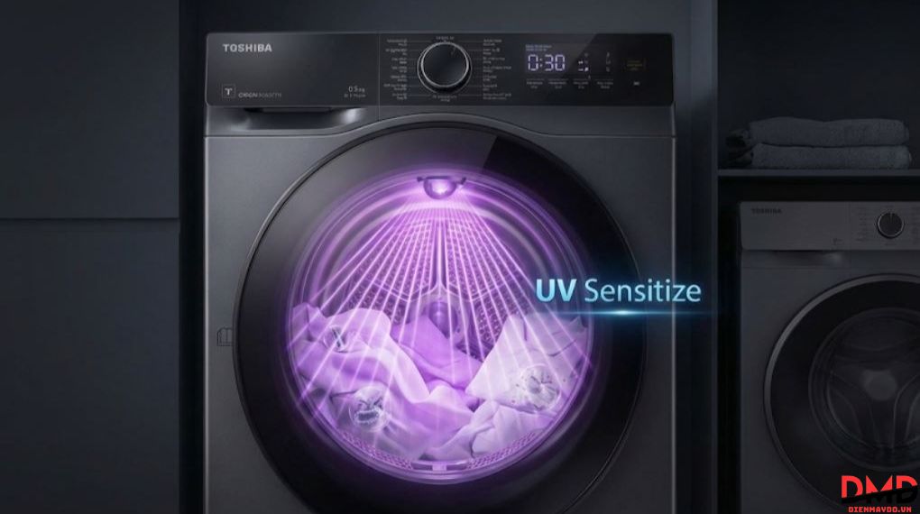 Máy sấy bơm nhiệt Toshiba 8 kg TD-T21B90HWV(MG)
