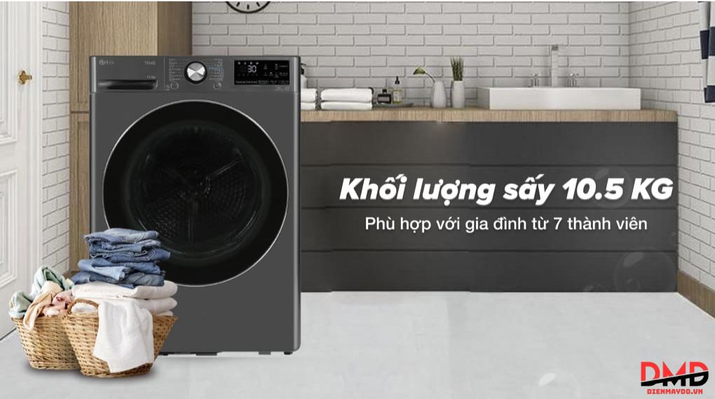 Máy sấy LG DVHP09B và DVHP50B khác nhau gì