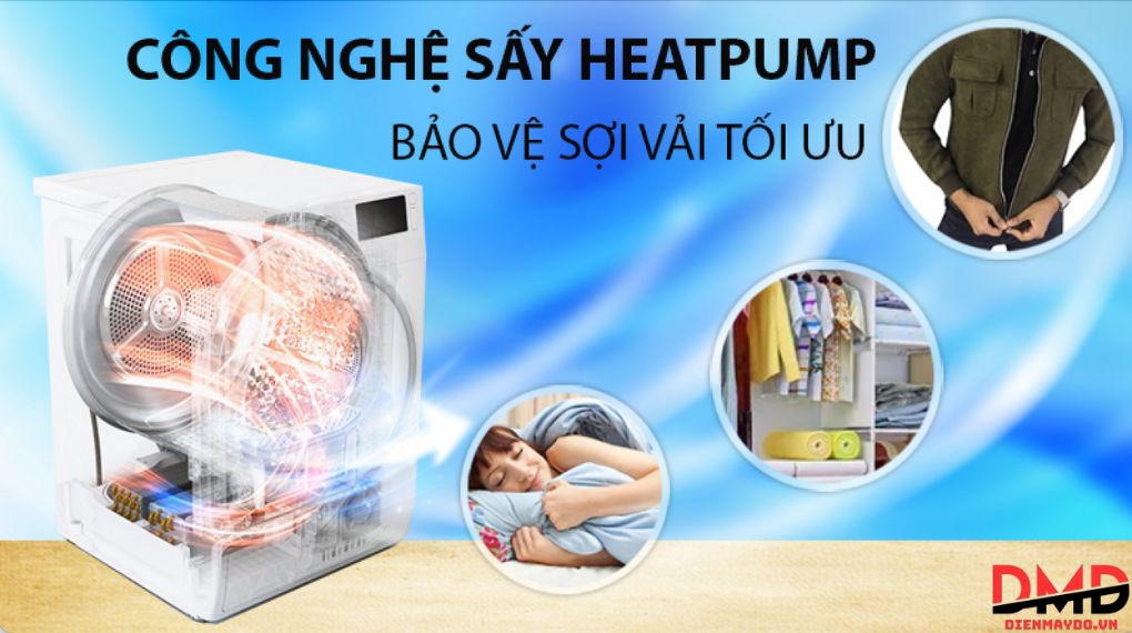 Máy sấy quần áo có tốn điện không?