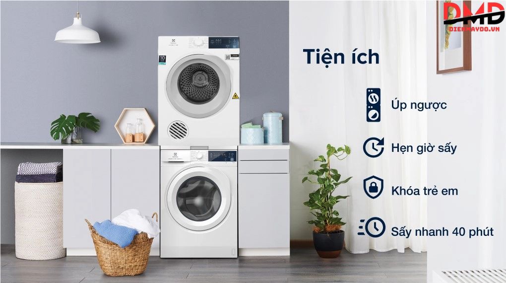 Máy sấy quần áo Electrolux