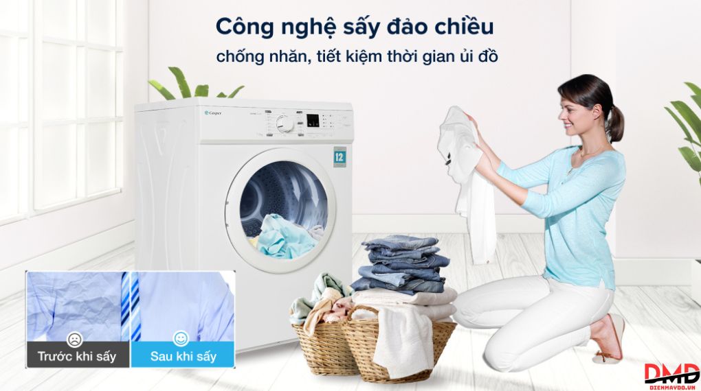 Máy sấy thông hơi Casper 7.2 kg TD-72VWD