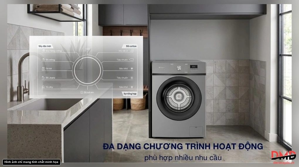 Máy sấy thông hơi Casper 9 kg TD-E9VG1