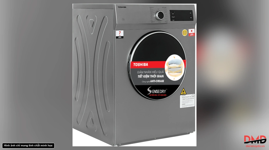 Máy sấy thông hơi Toshiba 7 kg TD-H80SEV(SK)