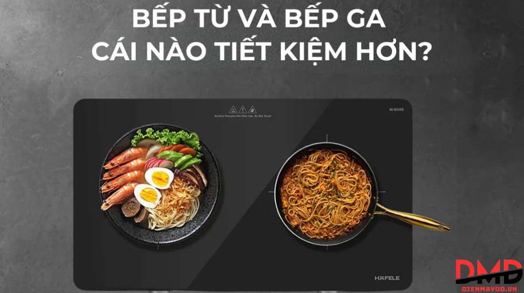 Nhà chung cư nên dùng bếp từ hay bếp ga?