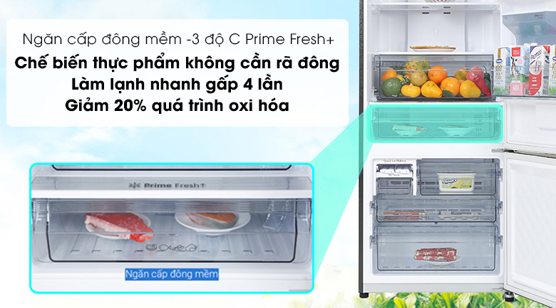 Tủ Lạnh Panasonic Inverter 420 Lít NR-BX471WGKV