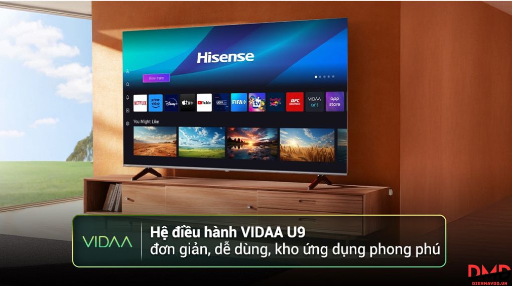 Smart Tivi Hisense 4K 65 inch 65A6Q