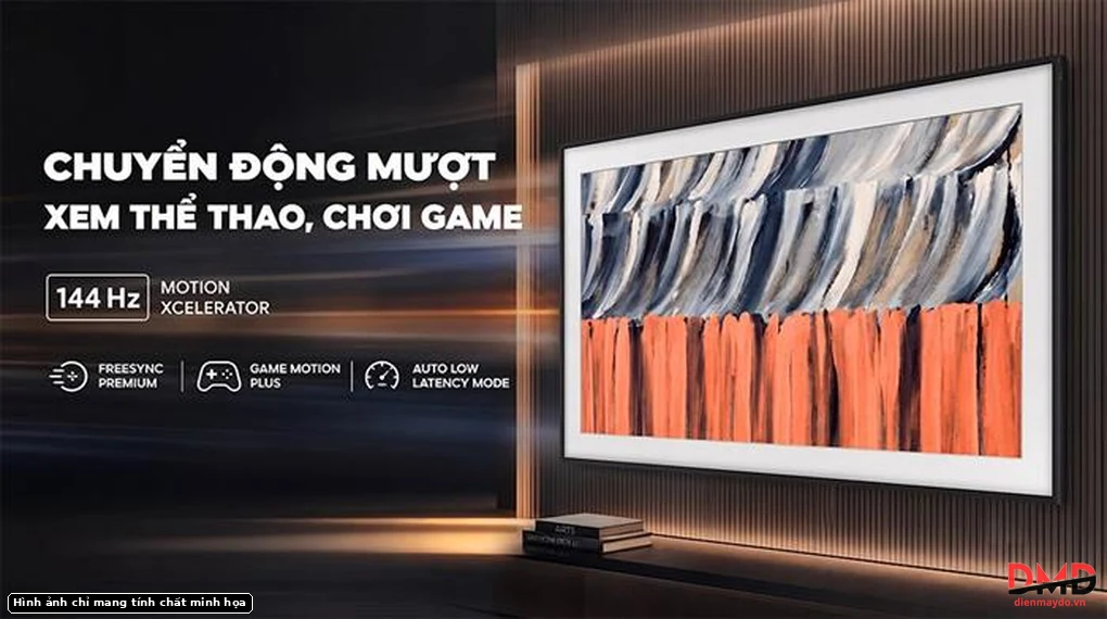 Smart Tivi Khung Tranh The Frame QLED Samsung 4K 55 inch QA55LS03HE