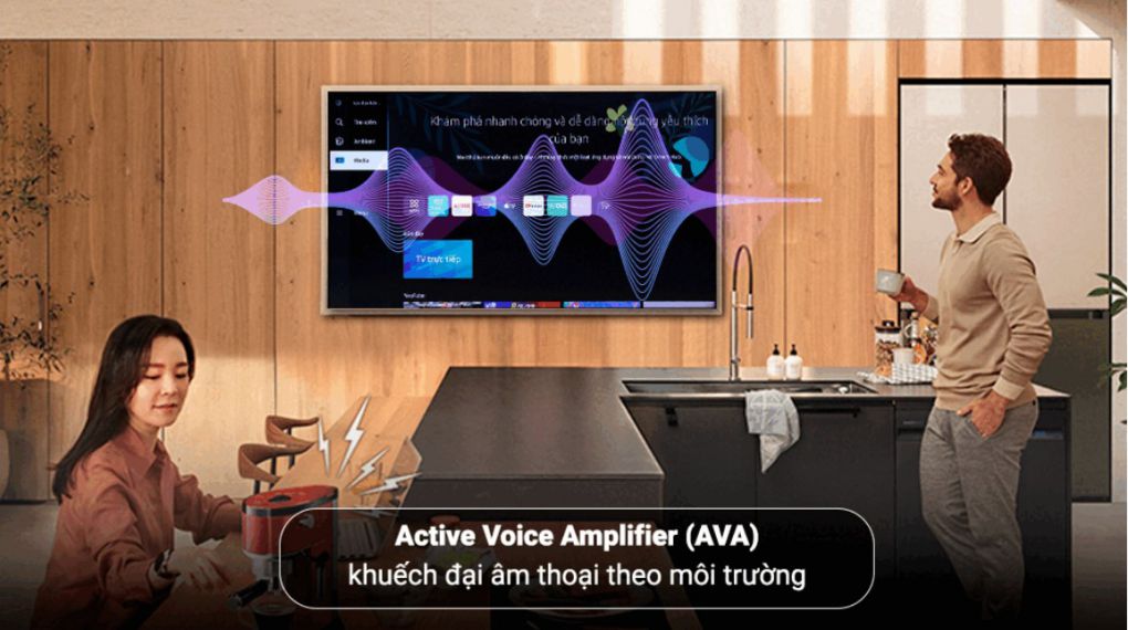 Smart Tivi Khung Tranh The Frame QLED Samsung 4K 55 inch QA55LS03B