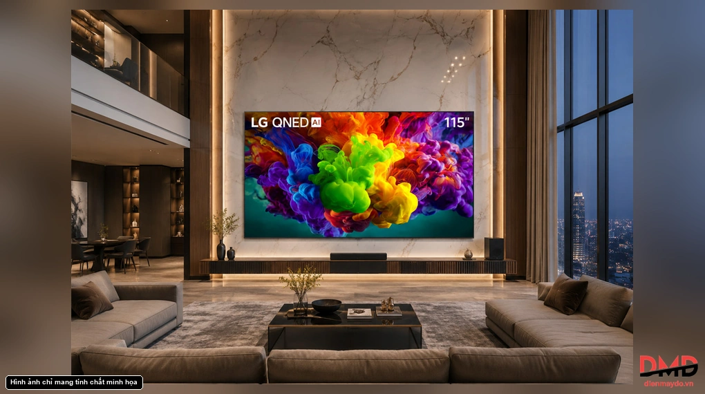 Smart Tivi LG AI 115 inch 115QNED90BS
