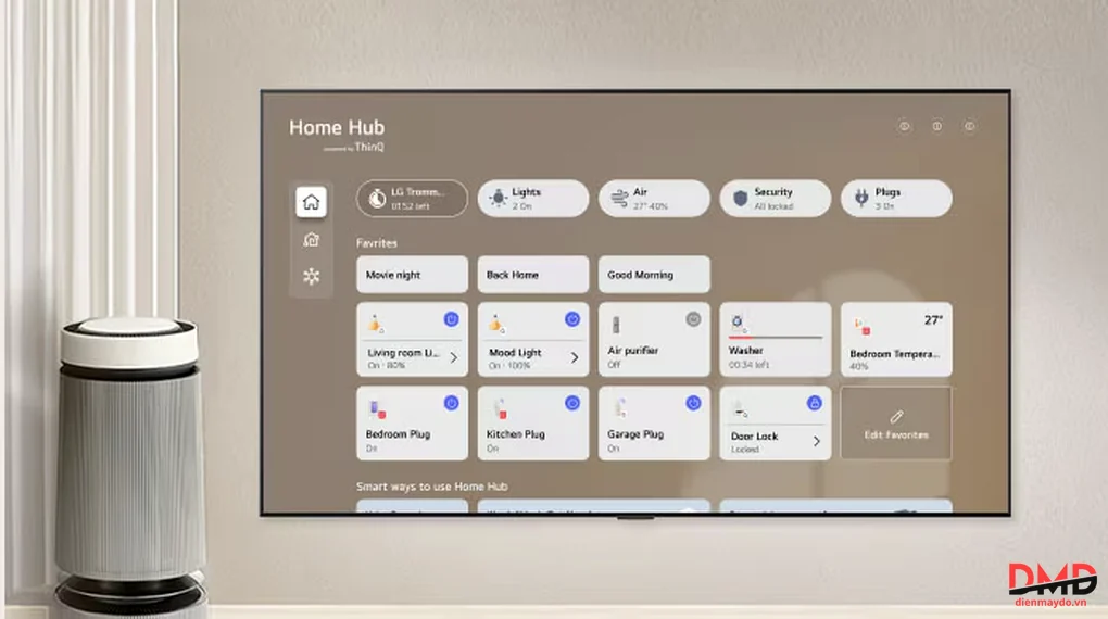 Smart Tivi LG AI 4K 43 inch 43NU805BPSC