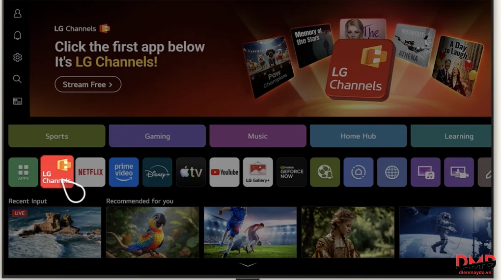 Smart Tivi LG AI 4K 50 inch 50NU855BPSA