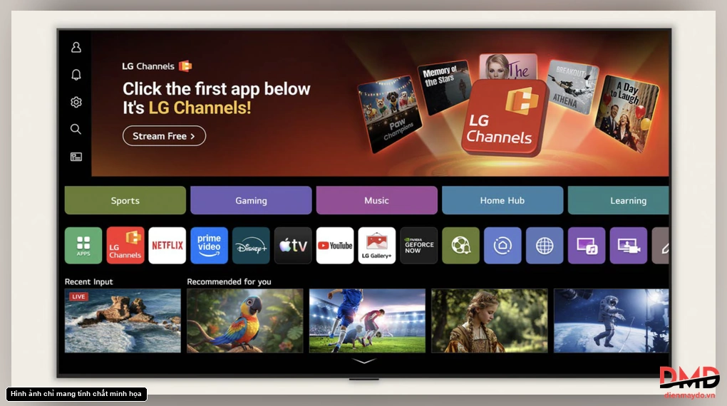Smart Tivi LG AI 4K 55 inch 55NU85CBPSA