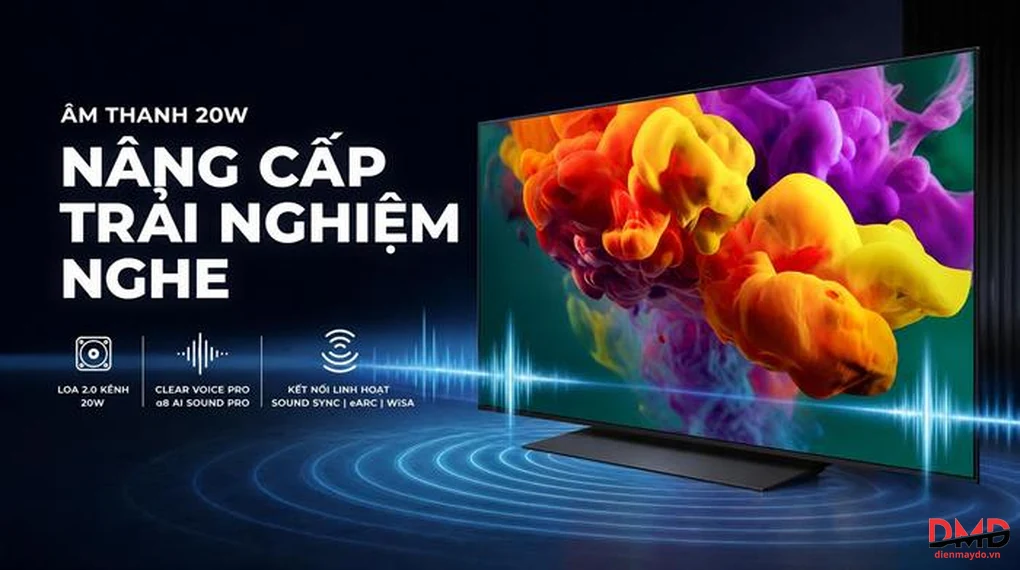 Smart Tivi LG QNED evo AI Mini LED 4K 65 inch 65QNED86BSA