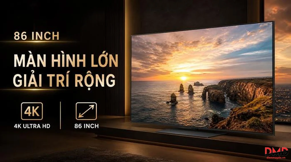 Smart Tivi LG QNED evo AI Mini LED 4K 86 inch 86QNED86BSA