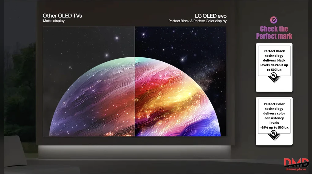 Smart Tivi OLED evo LG AI 4K 65 inch OLED65C6PSA