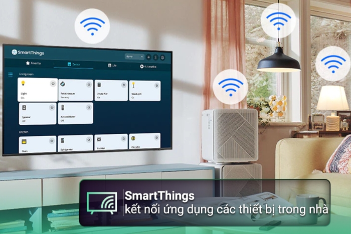 Smart Tivi QLED Samsung 4K 65 inch 65QE1D