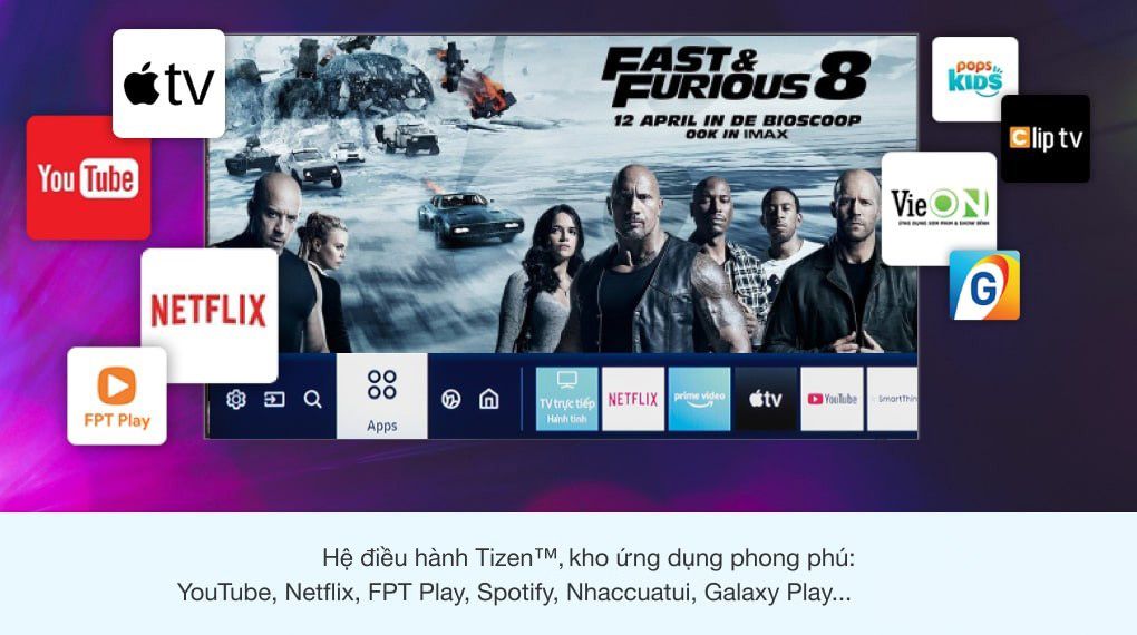 Smart Tivi QLED 4K 75 inch Samsung QA75Q65A
