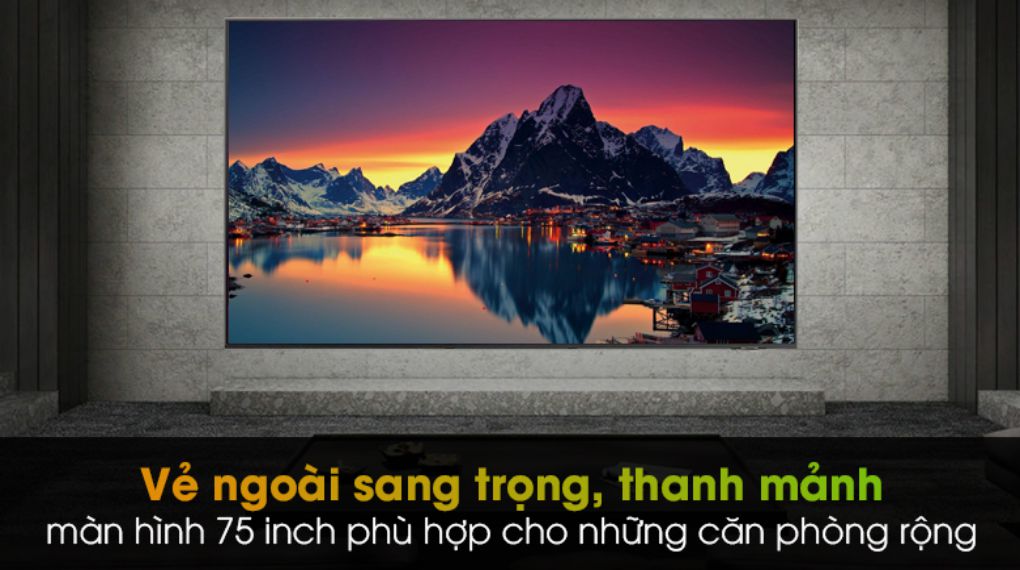 Smart Tivi QLED 4K 75 inch Samsung QA75Q65A